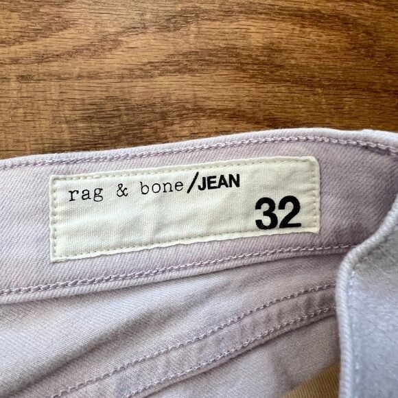 Rag & Bone Jeans Women's Size 32 High Rise Ankle Skinny Lilac Purple - Picture 3 of 10